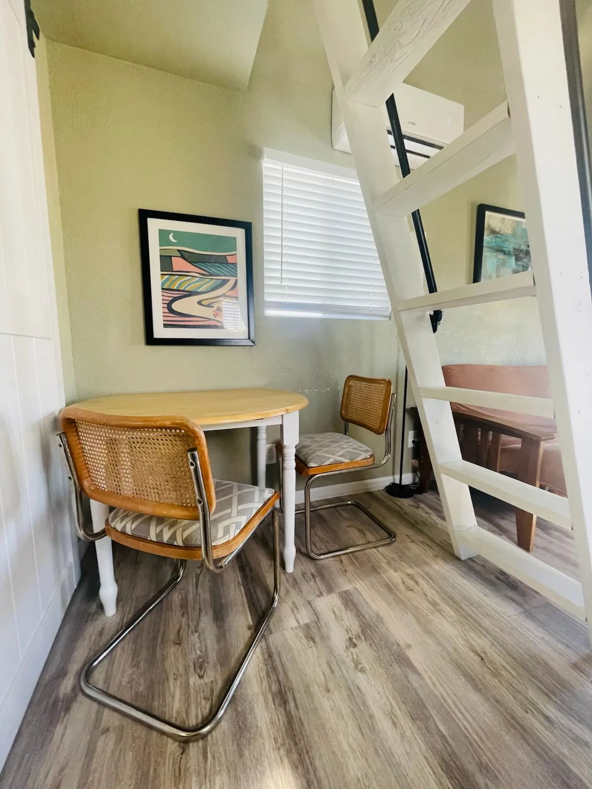 Guest house monthly rental in Pahrump NV — bedroom and kitchenette